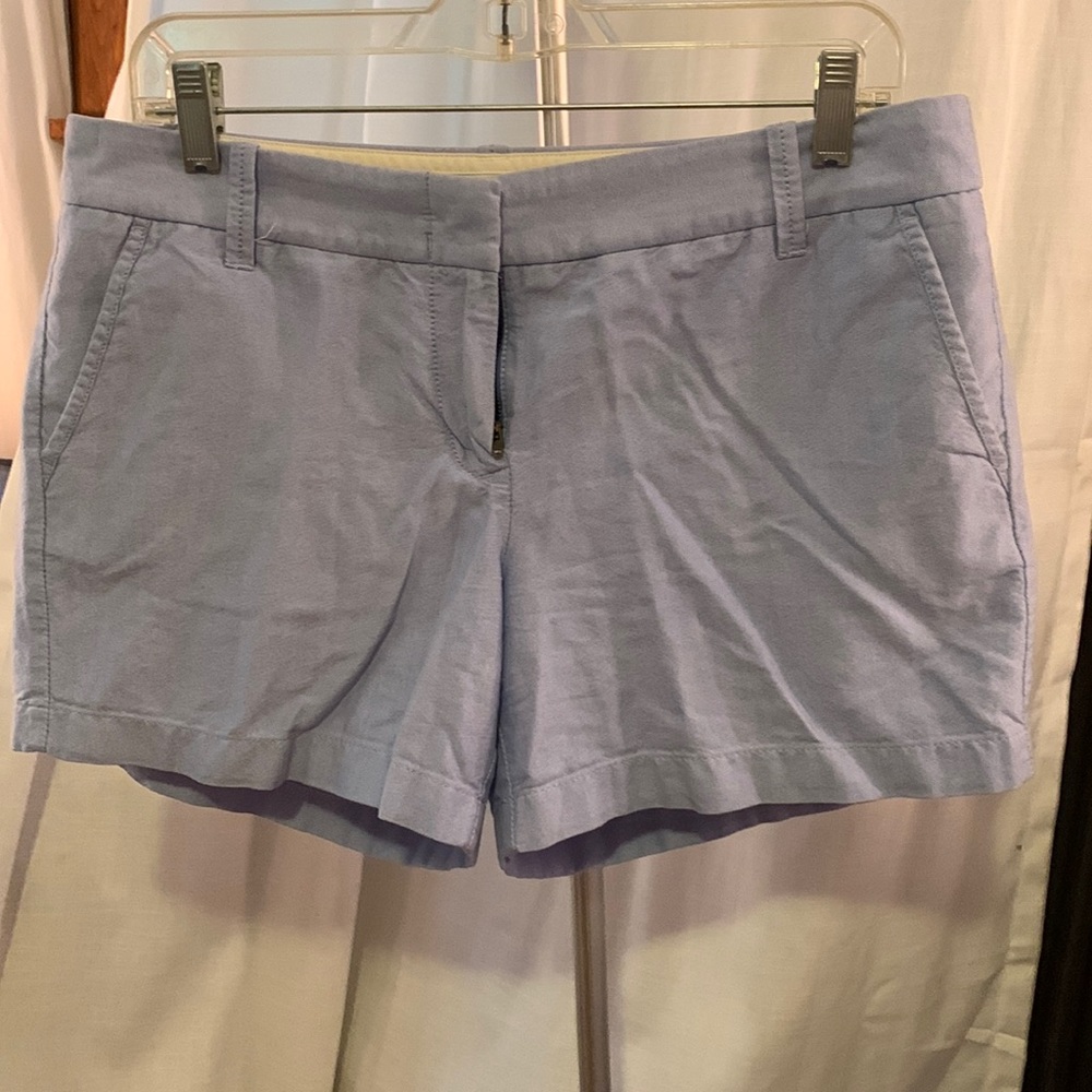 J crew 4.5 in inseam chambray shorts